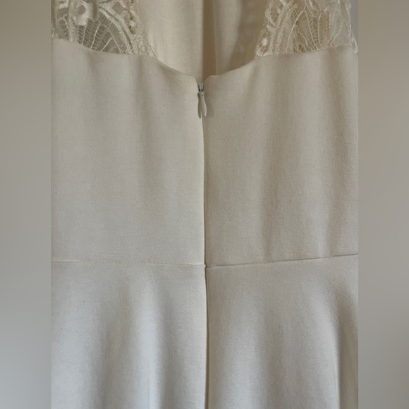 Lulus White Halter Neck Skater Dress - Picture 8 of 9